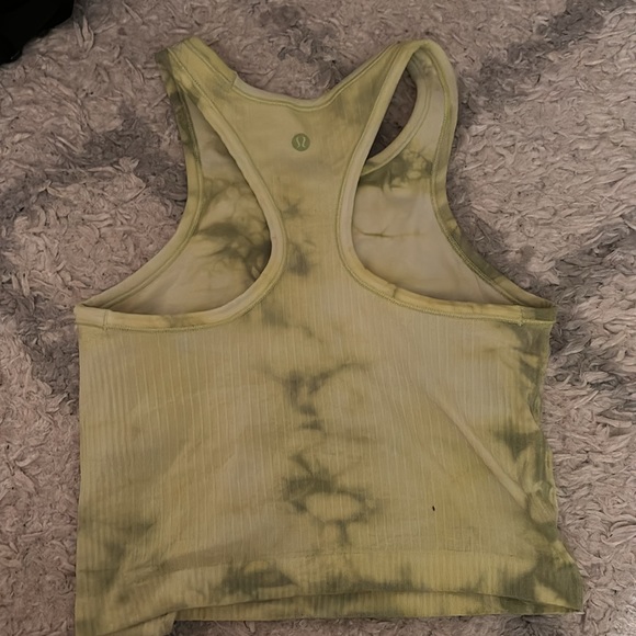 Lululemon Cropped Ebb to Street Racerback Tank Top - Picture 2 of 4